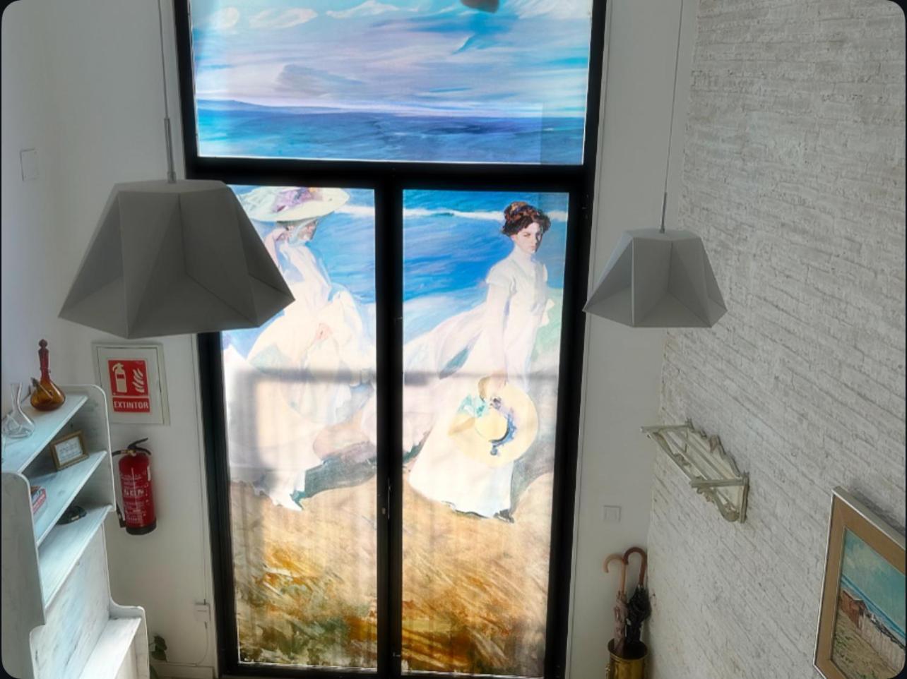バレンシア Loft Con Mucha Luz En El Centro Barrio Ruzafaヴィラ エクステリア 写真
